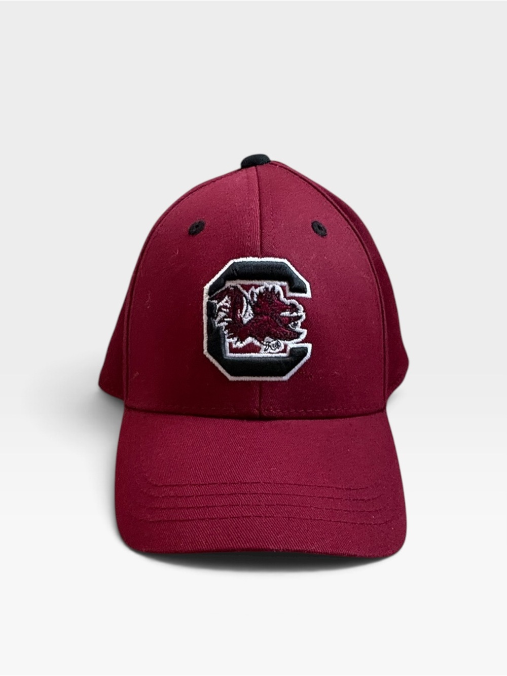 Kids Carolina Gamecocks Baseball Cap with Embroidered Logo | Garnet and Black